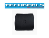 Arozzi Lumbar Support Pillow Velvet Black