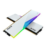 Adata XPG Lancer RGB DDR5 6000 CL30 XMP/EXPO Ram Memory Kit - 64GB (2x32GB) - White