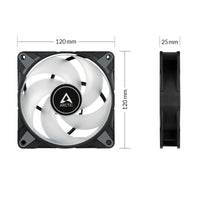 Arctic P12 PWM PST A-RGB 120mm Black | white Fan