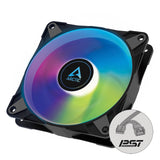 Arctic P12 PWM PST A-RGB 120mm Black | white Fan