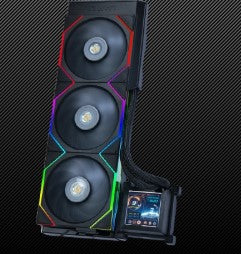 Lian Li Hydroshift LCD AIO 360 TL/R/S – Black/White – 6Y Warranty (w/ Fan)