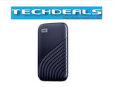 Western Digital WDBAGF0010BBL-WESN My Passport SSD, 1TB/2TB, Blue