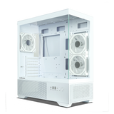 ZALMAN CHRONIX BLK/WHT ATX MID TOWER CHASSIS, 3*120mm ARGB FAN