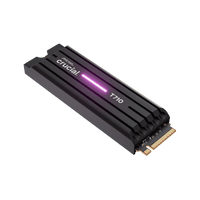 Crucial T710 Series Read Up to 14,900MB/s M.2-2280 PCIe Gen5x4 NVMe SSD (1TB/2TB/4TB with Heatsink)