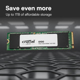 Crucial E100 2TB PCIe Gen4 NVMe M.2 SSD