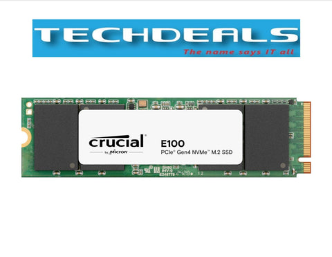 Crucial E100 2TB PCIe Gen4 NVMe M.2 SSD