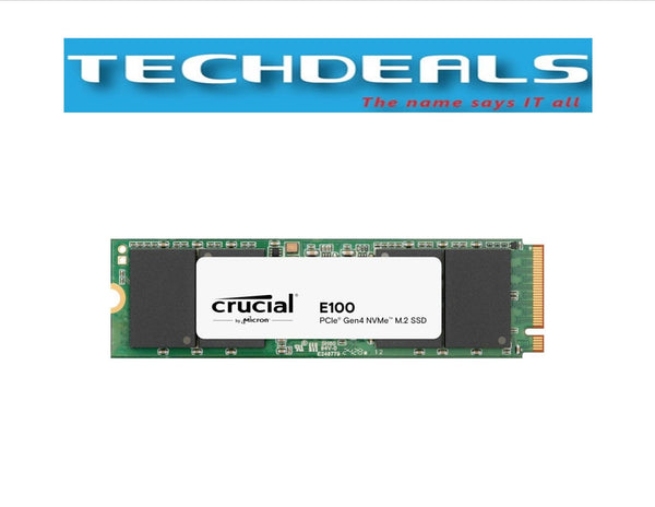 Crucial 480GB E100 PCIe Gen4 NVMe M.2 Internal Solid State Drive