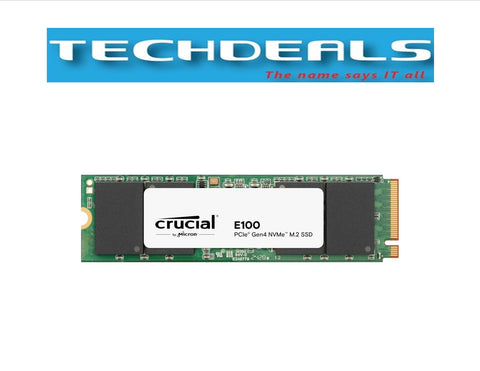 Crucial 480GB E100 PCIe Gen4 NVMe M.2 Internal Solid State Drive