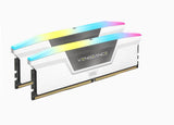 Corsair Vengeance RGB DDR5 6000MHz CL36 Memory Kit - 32GB(16Gx2) - White