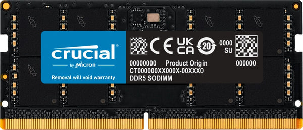 Crucial DDR5-5200 SODIMM CL42 Laptop RAM - 32GB