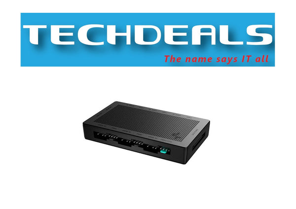 Deepcool SC790, 1 to 6 ARGB + PWM Fan Hub (Magnetic Mounting)