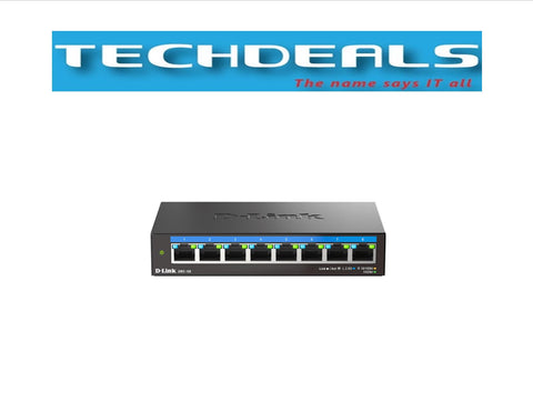 D-Link DMS-108 8-Port 2.5G Multi-Gigabit Desktop Switch
