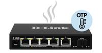 D-Link DMS-F106TS 5-port 2.5G with 1-Port SFP+ Web Management Desktop Switch