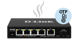 D-Link DMS-F106TS 5-port 2.5G with 1-Port SFP+ Web Management Desktop Switch
