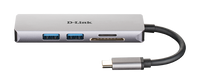 D-Link 5-in-1 USB-C Hub with HDMI and SD/microSD Card Reader DUB-M530