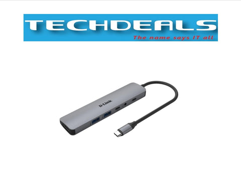 D-Link DUB-M650 6-in-1 USB-C Hub with HDMI/Power Delivery