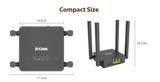 D-Link DWR-M905 N300 4G Wireless LTE Mobile Router