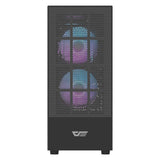 DarkFlash A290 ATX TG Case w/3x12cm ARGB Fans - Black