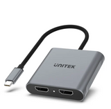 Unitek USB-C to Dual HDMI 4K@60Hz Adapter
