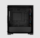 COOLER MASTER ELITE 301 m-ATX CASE WITH T.G BLACK/WHITE 4 FANS
