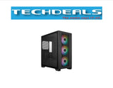 COOLER MASTER ELITE 301 m-ATX CASE WITH T.G BLACK/WHITE 4 FANS