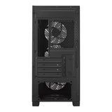 COOLER MASTER ELITE 302 m-ATX CASE WITH T.G BLACK/WHITE 3 FANS