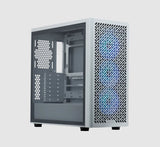 COOLER MASTER ELITE 502 ATX CASE WITH T.G BLACK/WHITE 3 FANS