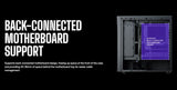 COOLER MASTER ELITE 502 ATX CASE WITH T.G BLACK/WHITE 3 FANS