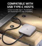 Corsair EX400U USB4 Portable SSD Read upto 4000M - 1TB | 2TB