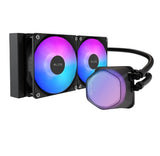 CoolerMaster Elite Liquid 240/360 ARGB AIO Cooler Black/White