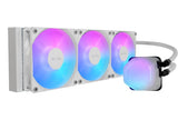 CoolerMaster Elite Liquid 240/360 ARGB AIO Cooler Black/White