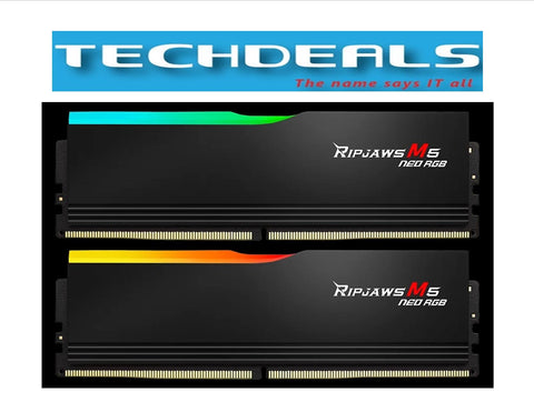 G.Skill Ripjaws M5 Neo RGB DDR5-6400 CL32-40-40-102 1.40V 32GB (2x16GB) AMD EXPO