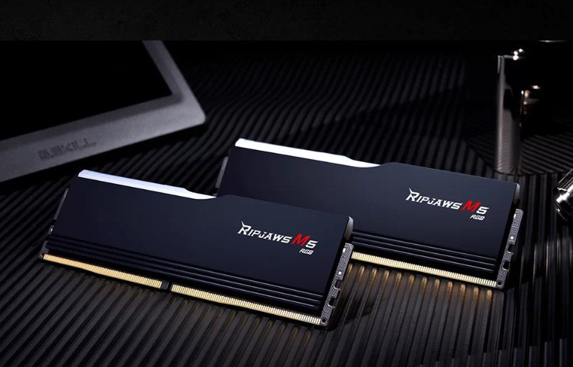 G.Skill Ripjaws M5 RGB DDR5-6800 CL34-45-45-108 1.40V Intel XMP 64GB (2x32GB)/32GB (2x16GB)