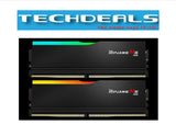 G.Skill Ripjaws M5 RGB DDR5-6000 CL30-40-40-96 1.40V 64GB (2x32GB) Intel XMP Black/White