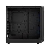 Fractal Design Focus 2 ATX Case w/2*Aspect 14 RGB Fans - Black TG Clear Tint