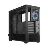 Fractal Design Pop Air ATX Case w/2*Aspect 12 RGB Fans - Black TG Clear Tint