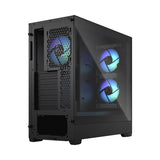 Fractal Design Pop Air ATX Case w/2*Aspect 12 RGB Fans - Black TG Clear Tint