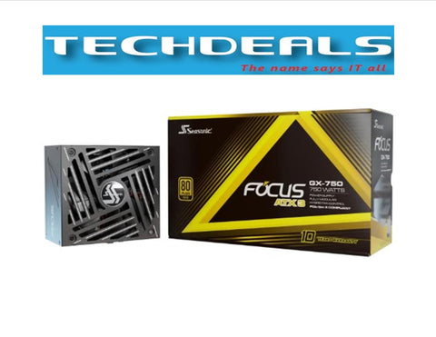 Seasonic 80 Plus Gold / Fully Modular / Hybrid Silent Fan / 140mm Depth /ATX 3.1/PCI-E GEN 5.1/10 Yrs Warranty 750W/850W/1000W