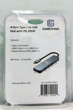 Garethan C403PD Type-C to 4-Port USB3.0 HUB w/100w PD