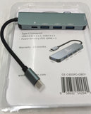 Garethan C403PD Type-C to 4-Port USB3.0 HUB w/100w PD