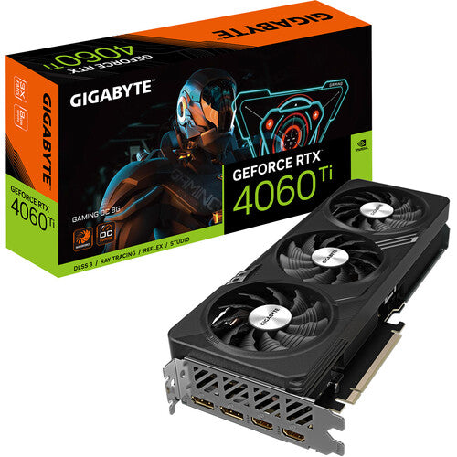 Gigabyte GeForce RTX 4060 Ti GAMING OC 8G GDDR6 Graphics Card