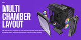 COOLER MASTER HAF700 ARGB TOWER WITH T.G