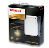 Toshiba Canvio Premium2 USB3.0 portable Hard drive  with Type-C Adpt