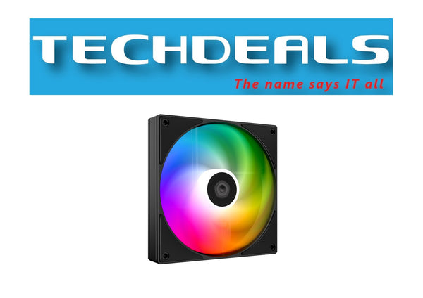 ID-Cooling AS 120 ARGB PWM Fan - Black/White