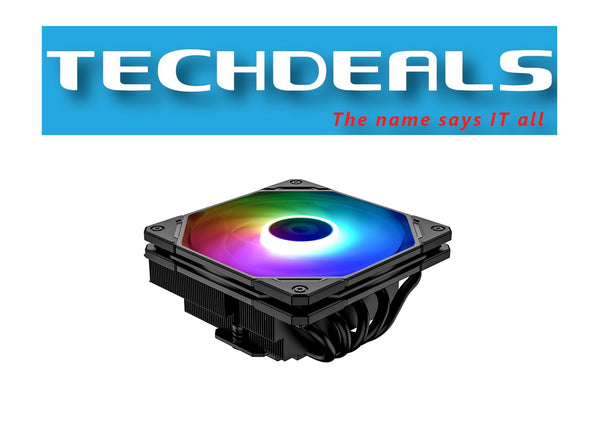 ID-Cooling IS-55 ARGB 55mm Low Profile 55mm Height Air Cooler - Black