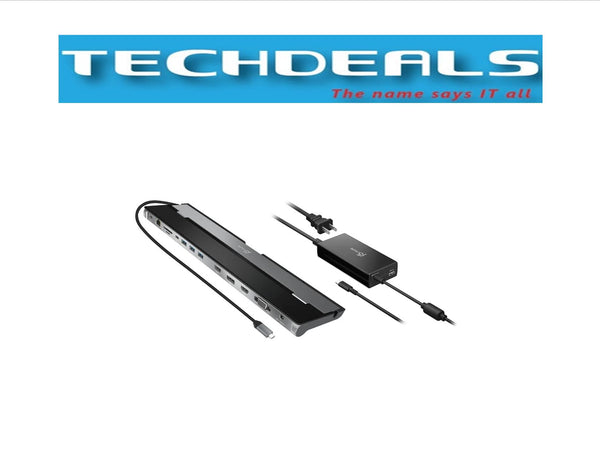 J5Create USB-C™ Triple Display Docking Station with 100W PD Adapter