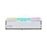 KLEVV Cras V RGB DDR5 7200MHz CL34 Desktop RAM – 32GB/48GB Kits (2x16GB/2x24GB) – Black & White