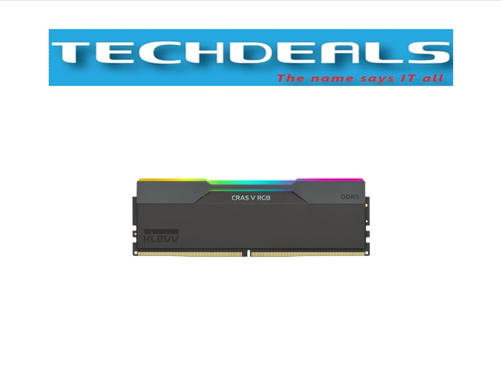 KLEVV Cras V RGB DDR5 6000 CL28 (2x16GB) - Black