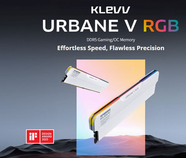KLEVV URBANE V RGB DDR5 6400 CL32 (2x24GB)