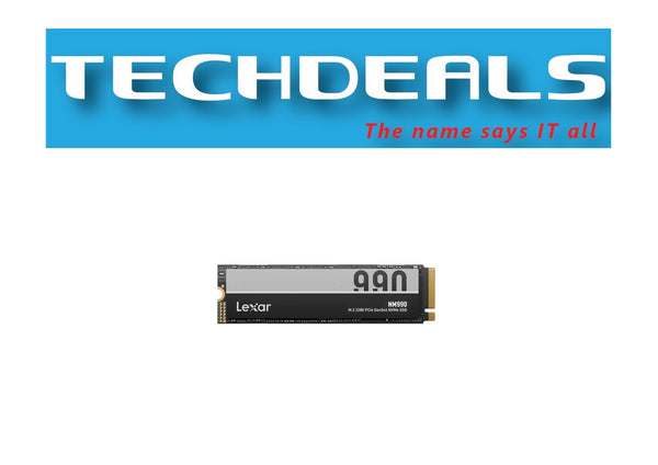 Lexar NM990 Gen5 NVMe M.2 SSD – 1TB / 2TB / 4TB – PCIe 5.0 x4 – Up to 14,000MB/s